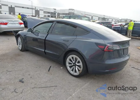 2022 Tesla Model 3 Long Range Dual Motor All-Wheel Drive from USA, damaged, VIN 5YJ3E1EB0NF186565